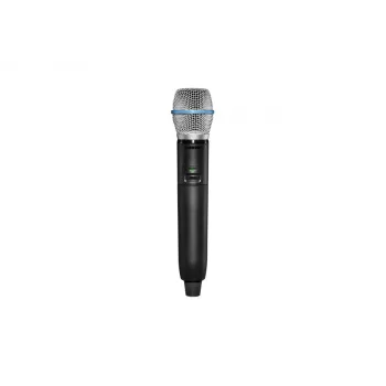 Shure GLXD2+/B87A-Z4 — DUAL BAND cyfrowy ręczny nadajnik bezprzewodowy z kapsułą Beta87A