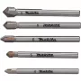Zestaw wierteł Makita E-25410 do szkła i płytek, 5 sztuk