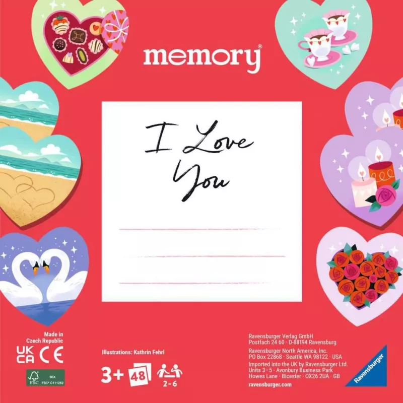 memory moments - kocham cię, Gra pamięciowa