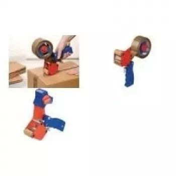 Dozownik ręczny tesa Packer do rolek 50 mm x 66 m, niebiesko-czerwony (56402-0-0- 56402-00002-00) (56402-00002-00)