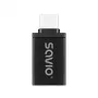 Savio AK-80 Adapter wideo 0m USB Typ-A USB Typ-C Czarny