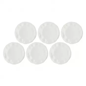 Zestaw talerzy obiadowych LA PORCELLANA BIANCA U10069111U00-Z — 6 szt., 28 cm porcelana