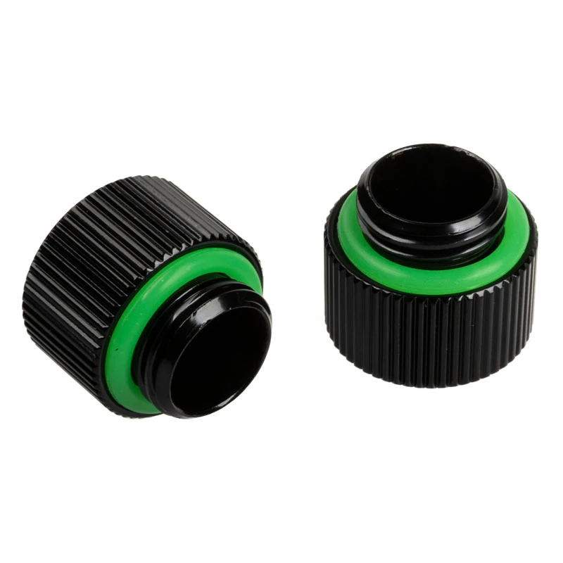 Złączka BitsPower Touchaqua — mosiądz, czarne wykończenie, szerokość 10 mm