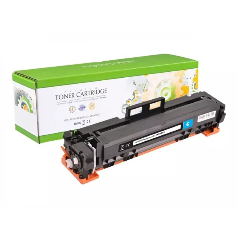 Kompatybilny toner STATIC do HP W2031X cyjan, wysoka wydajność, 6000 stron