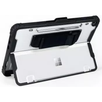 Etui z paskiem na rękę jt berlin do Microsoft Surface Pro 12-calowy 1st Edition, czarne przezroczyste