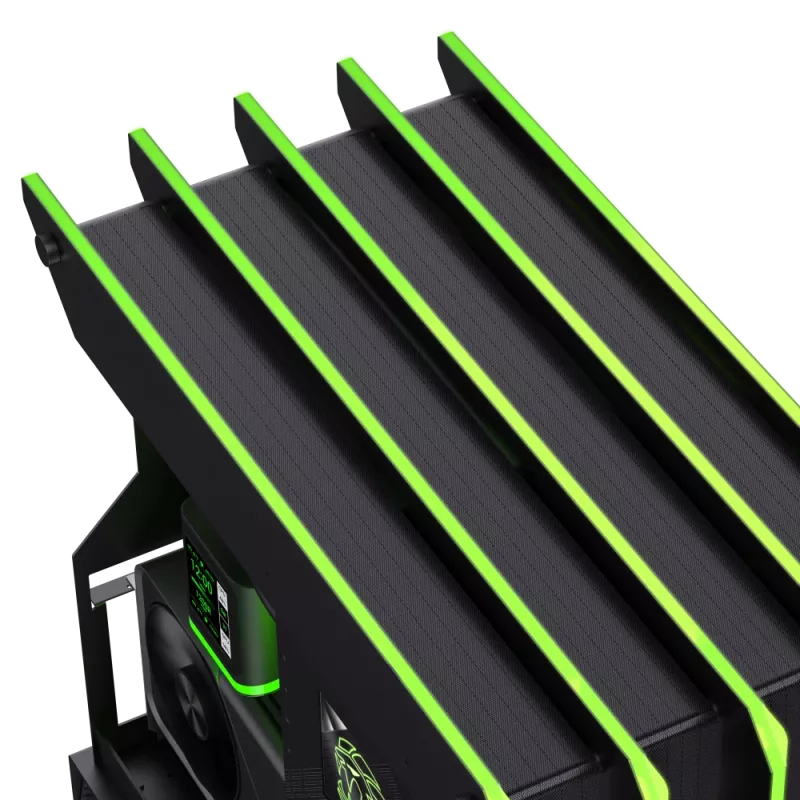 Obudowa Gamemax | BLADE CONCEPT | Czarna | ATX | Bez zasilacza