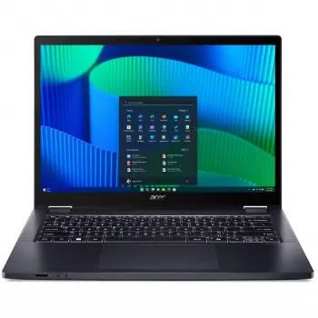 Laptop hybrydowy (2 w 1) Acer TravelMate TMP414RN-54-TCO-5496 — Intel Core Ultra 5 125U, 14 cali WUXGA dotyk, 16 GB DDR5, 512 GB SSD, Windows 11 Pro, Niebieski