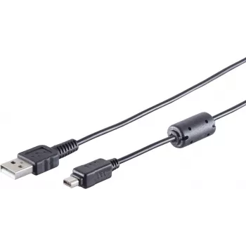 Kabel USB 2.0 A na Mini 2.0 12-pin ShiverPeaks 1,5 m (model 77372)