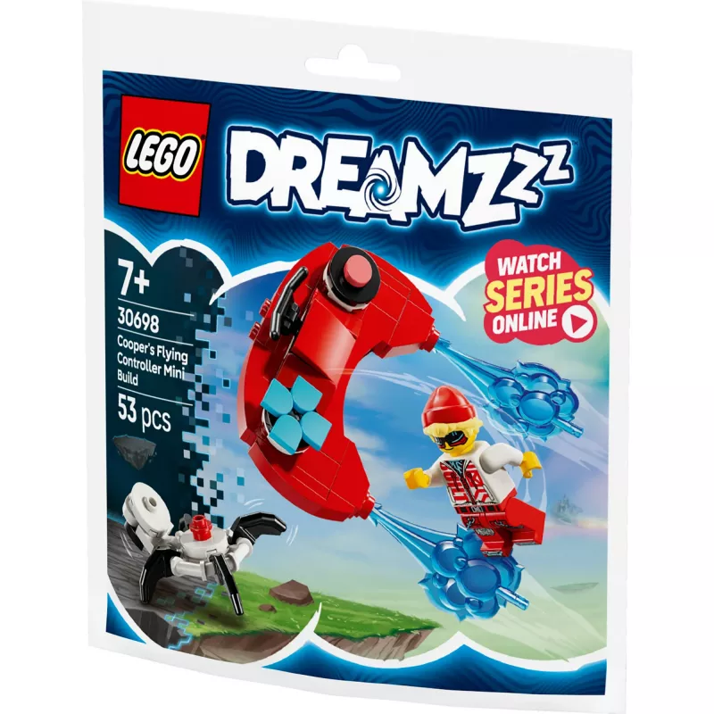Zabawka konstrukcyjna LEGO Mini model Cooper's Flying Controller 30698 – mała konstrukcja do ekspozycji