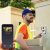 Wideodomofon Tellur TLL331511 1080P z funkcją odblokowania i dzwonkiem wewnętrznym