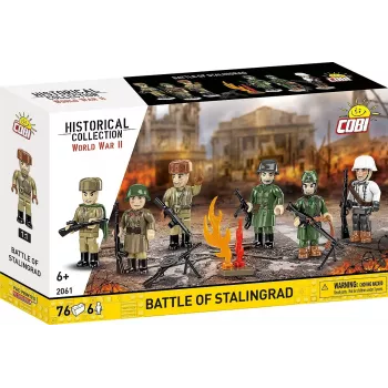 Cobi Klocki konstrukcyjne Bitwa o Stalingrad zestaw modelarski — 76 elementów, historyczna diorama