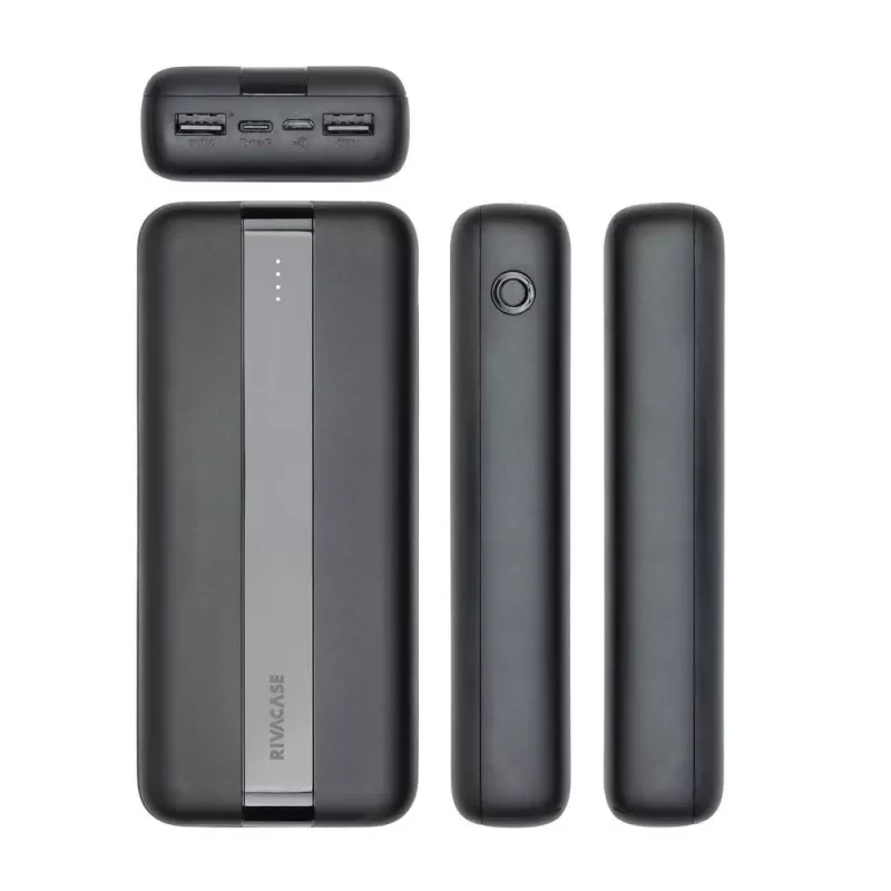 Power Bank USB 20000MAH/VA2081 Czarny Rivacase