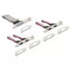 Wewnętrzny adapter interfejsu Mini PCIe DELOCK 95279 — Host szeregowy, wyjście Mini PCIe, obsługa RS-232, 460,8 Kbit/s, FIFO 256 B, 30×51×10 mm