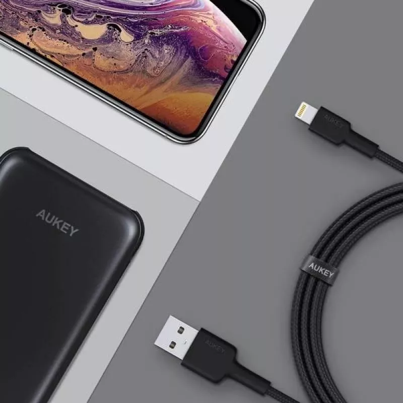 Kabel Lightning AUKEY CB-AL05 1m Czarny