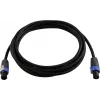 Kabel głośnikowy PSSO 4x2,5 mm², 5 m, czarny