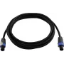 Kabel głośnikowy PSSO 4x2,5 mm², 5 m, czarny
