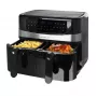 Frytkownica beztłuszczowa Emerio AF-126672.4 9 l podwójna 2400 W czarna