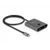 DeLOCK 11500 USB 3.2 Gen 2 Type-C Hub 10000 Mbit/s 144 Hz