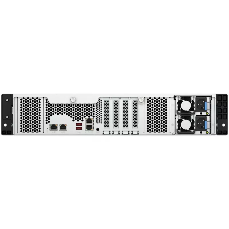 QNAP TS-H1277AXU-RP NAS Rack (2U) AMD Ryzen™ 5 16 GB DDR5 0 TB QuTS hero Czarny
