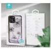 Ochronne etui na telefon Devia Crystal Flora do iPhone 12 mini — czarne