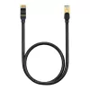 Kabel sieciowy Baseus Ethernet RJ45, 10 Gb/s, 1 m (czarny)
