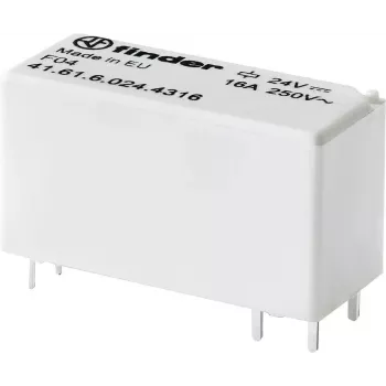 Finder Przekaźnik PCB 12 V/DC 16 A 1 styk normalnie otwarty 41.61.6.012.4316 1 szt. (41.61.6.012.4316)