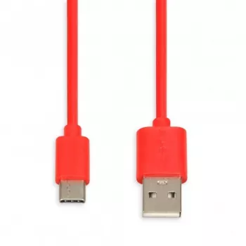 Kabel USB IBOX IKUMTCR 1 m, USB A na USB‑C, USB 2.0, czerwony