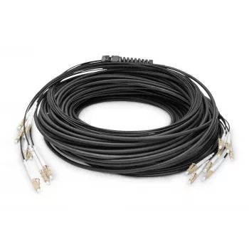 Digitus Pre-assembled Fiberglass Universal Breakout kabel OM4 8 Fibers LC/UPC 75m