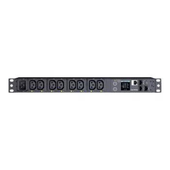 CyberPower PDU41005 jednostka dystrybucji zasilania (PDU) 8 gniazd AC 1U Czarny