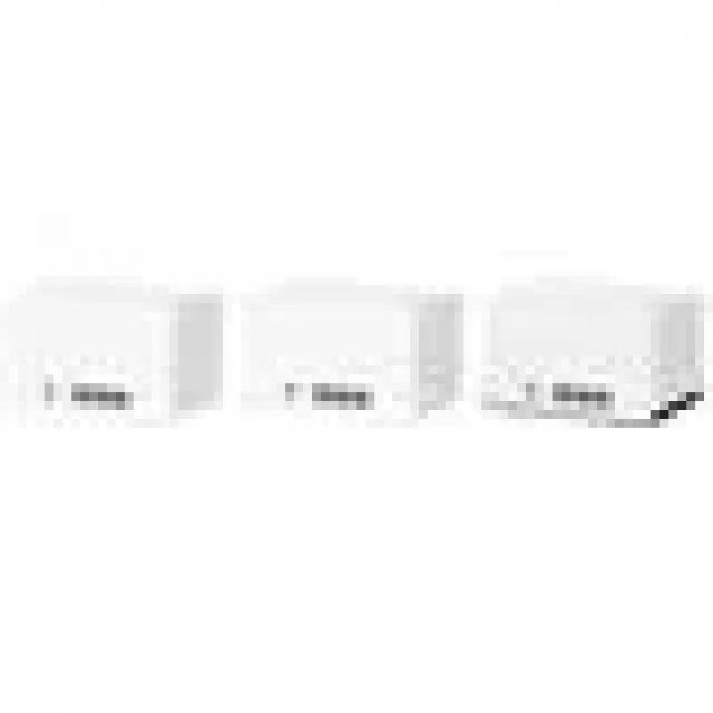 Router MERCUSYS Halo H85X Dual-band Wi‑Fi 6 (802.11ax), 2.4/5 GHz, do 2402 Mbps, 3 porty LAN, biały (zestaw 3 szt.)