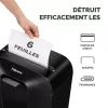 Powershred | LX25 | Czarny | 11,5 L | Niszczenie kart kredytowych | dB | Obsługa papieru standard/wyjście 6 arkuszy na przejście | Niszczarka krzyżowa | Gwarancja 24 miesiące
