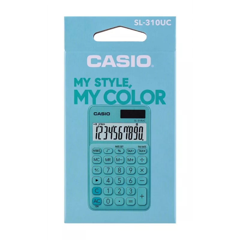 Casio kieszonkowy kalkulator SL-310UC-GN zielony