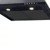 Okap kuchenny ścienny AKPO WK-4 Classic GOLD 60 Czarny, 600×500 mm, silnik 106 W, 3 prędkości, oświetlenie halogenowe