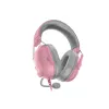 Headset Razer Czarnyshark V2 X przewodowy, binauralny zestaw słuchawkowy do gier, 3.5 mm, wirtualne 7.1, 32 Ω, piankowe poduszki nauszne, różowy