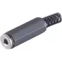 3,5 mm wtyk stereo ShiverPeaks 22220520, obudowa z tworzywa sztucznego, złącze audio TRS 3,5 mm