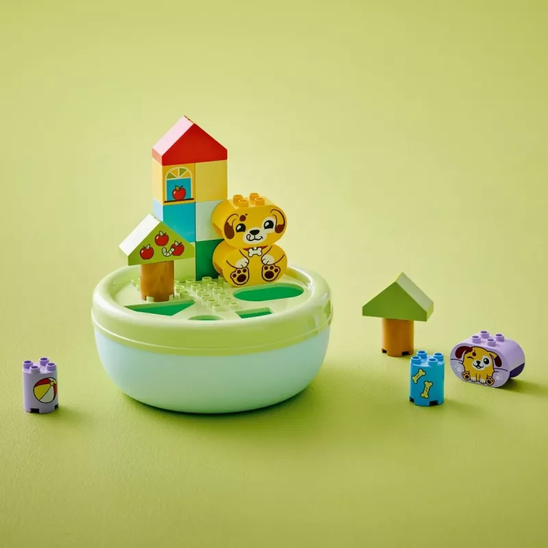 Zabawka konstrukcyjna LEGO DUPLO Domek szczeniaka z sorterem kształtów 10441, 17 elementów, dla dzieci w wieku 1½–5 lat