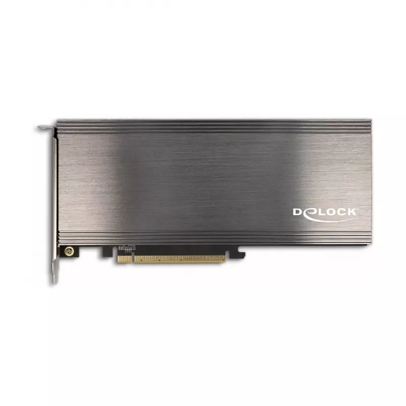 DeLOCK PCI Express 4.0 x16 karta na 4 x wewnętrzny NVMe M.2 Key M z radiatorem i wentylatorem