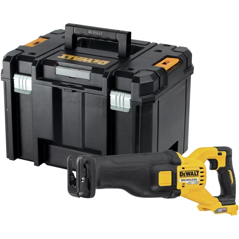 DEWALT DCS389NT piła szablasta FlexVolt 54V TSTAK czarna, żółta