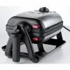 Gofrownica Tefal WM756D 2 gofry 1200 W czarna, stal nierdzewna