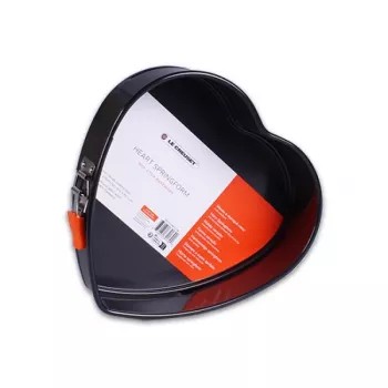 Forma do ciasta Le Creuset Bakeware 25 cm w kształcie serca z mechanizmem sprężynowym