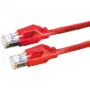 Kabel krosowy DRAKA kat.6 klasa E S/FTP UC900 TM21 LSOH czerwony 5m