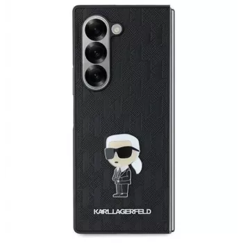 Karl Lagerfeld | KLHCZFD6SAPKINPKK | Tylna obudowa | Samsung | Galaxy Z Fold6 | Plastik | Czarny