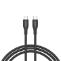 Kabel CANYON CC60SC10 C-C 60W 1m Silikon Czarny