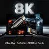 Kabel HDMI Unitek C11085GY01-15M — HDMI Typ A na A, 30 m, HDMI 2.1, 8K@60Hz, 4K@144Hz, pozłacane styki, czarny