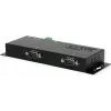 Serwer urządzeń szeregowych Exsys EX-6112-2 — Ethernet na 2×RS-232, zasilanie 12 V/3 A