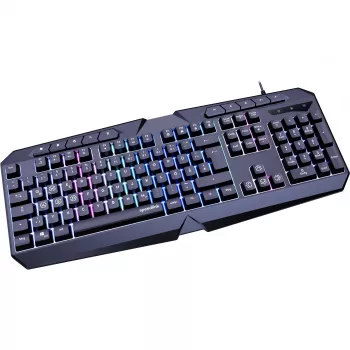 Klawiatura SPEEDLINK LUDICIUM Gaming USB QWERTZ niemiecka czarna