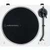 Gramofon audio z napędem paskowym Audio-Technica AT-LP70XBT srebrno-biały w pełni automatyczny