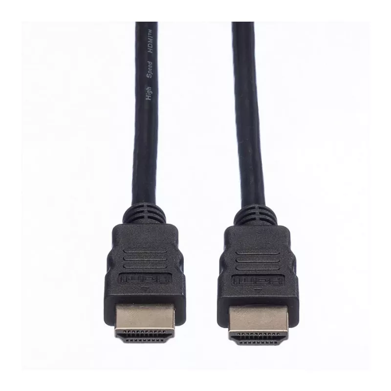 ROLINE HDMI High Speed Kabel mit Ethernet, schwarz, 1,5 m (11.04.5531)
