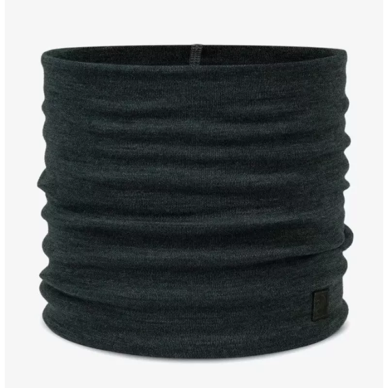 Komin Buff Merino Heavyweight Solid Forest – Buff merino heavyweight komin, bezszwowy, unisex, ciemnozielony