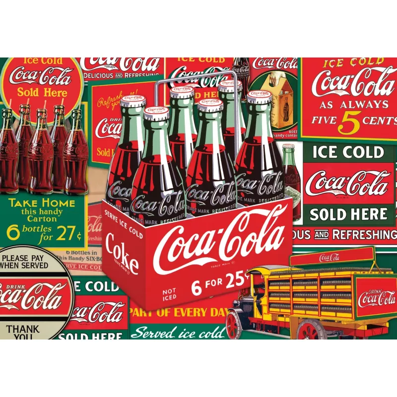 Coca Cola - Klassiker, Puzzle 1000 elementów